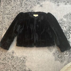 NEW NEVER WORN Michael Kors faux fur jacket
